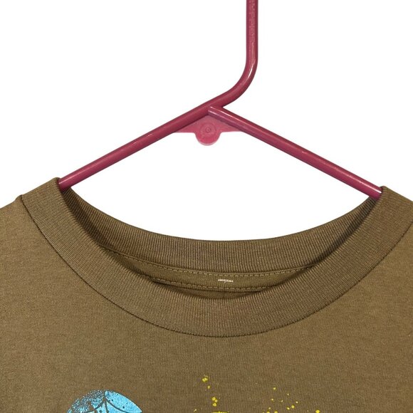 Marvel Comics Graphic Tee W/ Hulk, Spiderman, Ironman Faces Boys L 100% Cotton - Picture 3 of 9